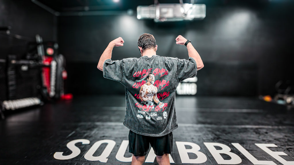 Taylor Weber Combat Sambo Oversized Fight Shirt