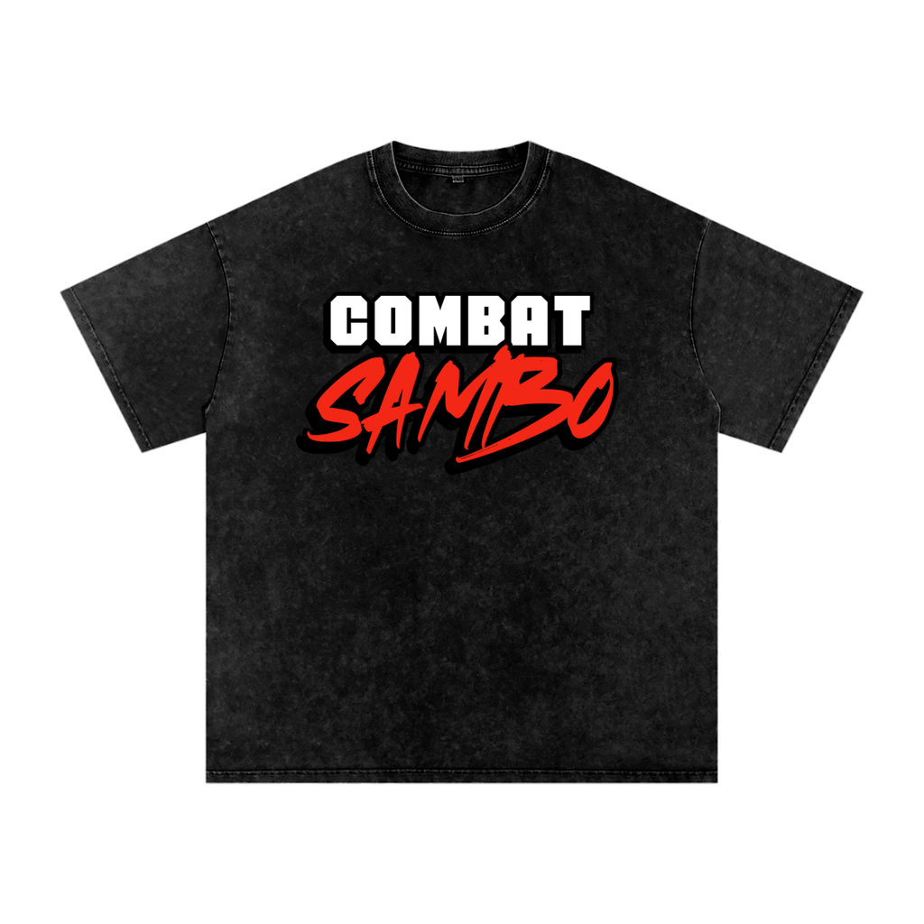 Combat Sambo Logo Taylor Weber Oversized T Shirt