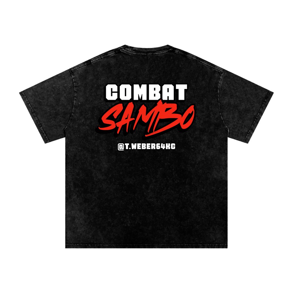 Combat Sambo Logo Taylor Weber Oversized T Shirt