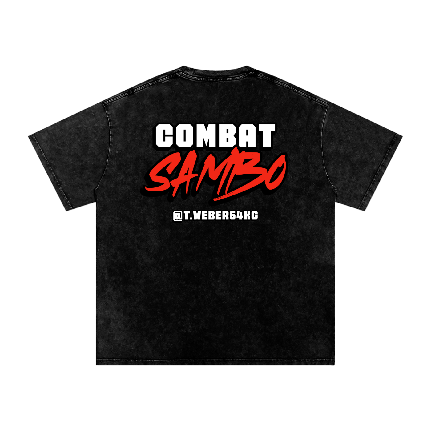 Combat Sambo Logo Taylor Weber Oversized T Shirt