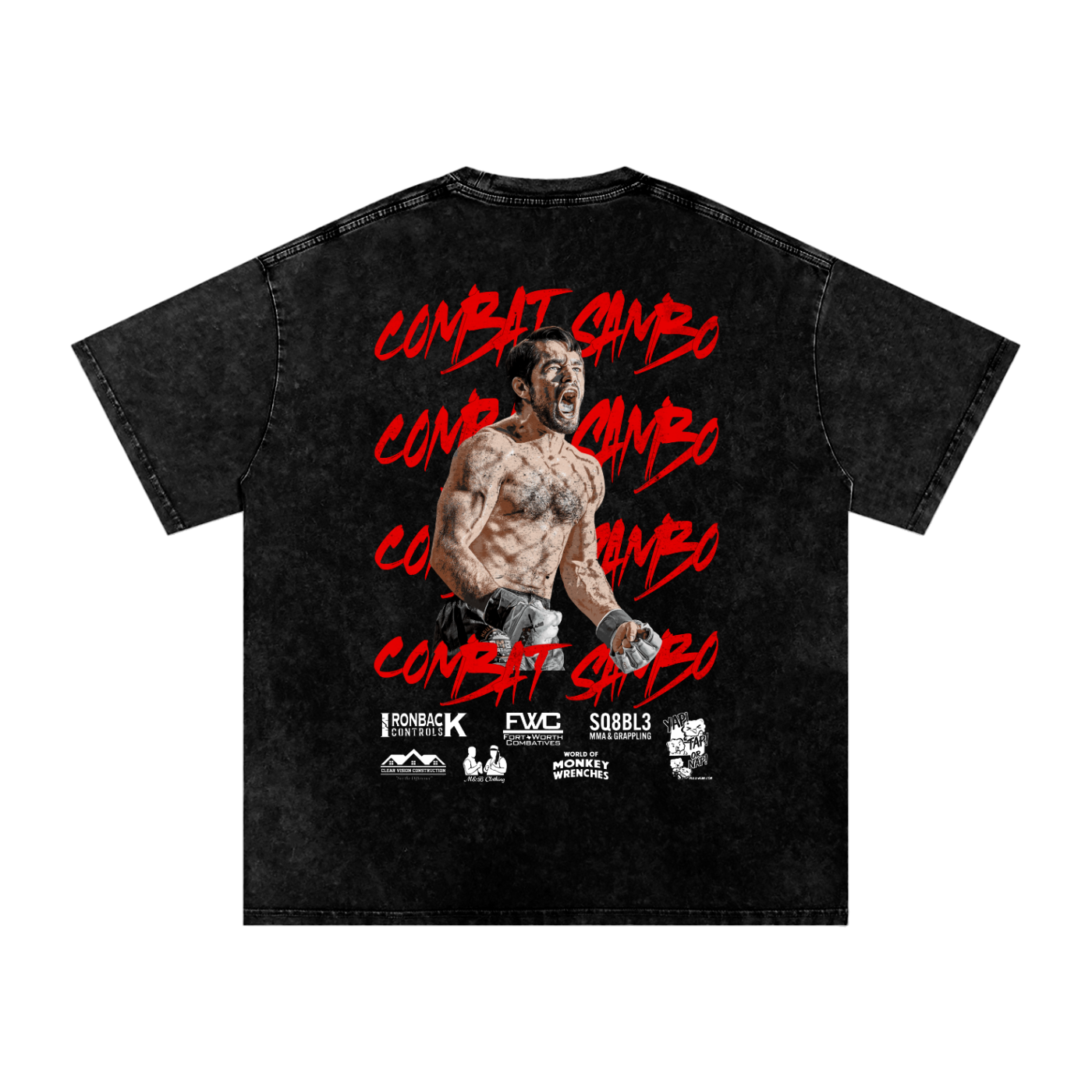 Taylor Weber Combat Sambo Oversized Fight Shirt