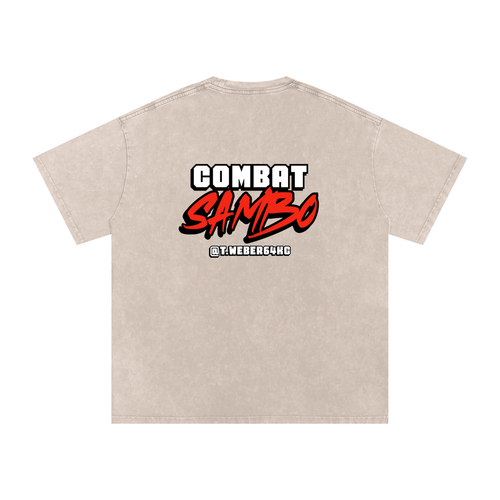 Combat Sambo Fighter Oversized T Shirt